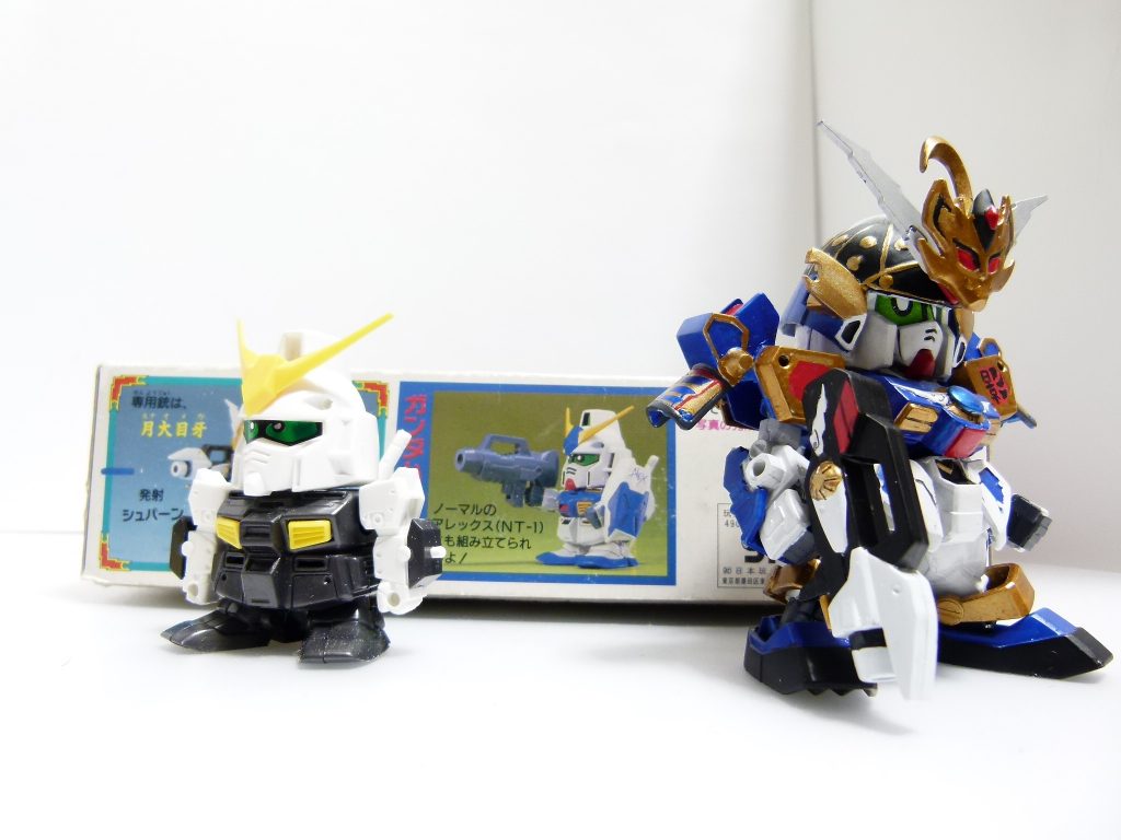 なお、影荒烈駆主の元キットはその年の2月に偶然にも入手した当時品でした。