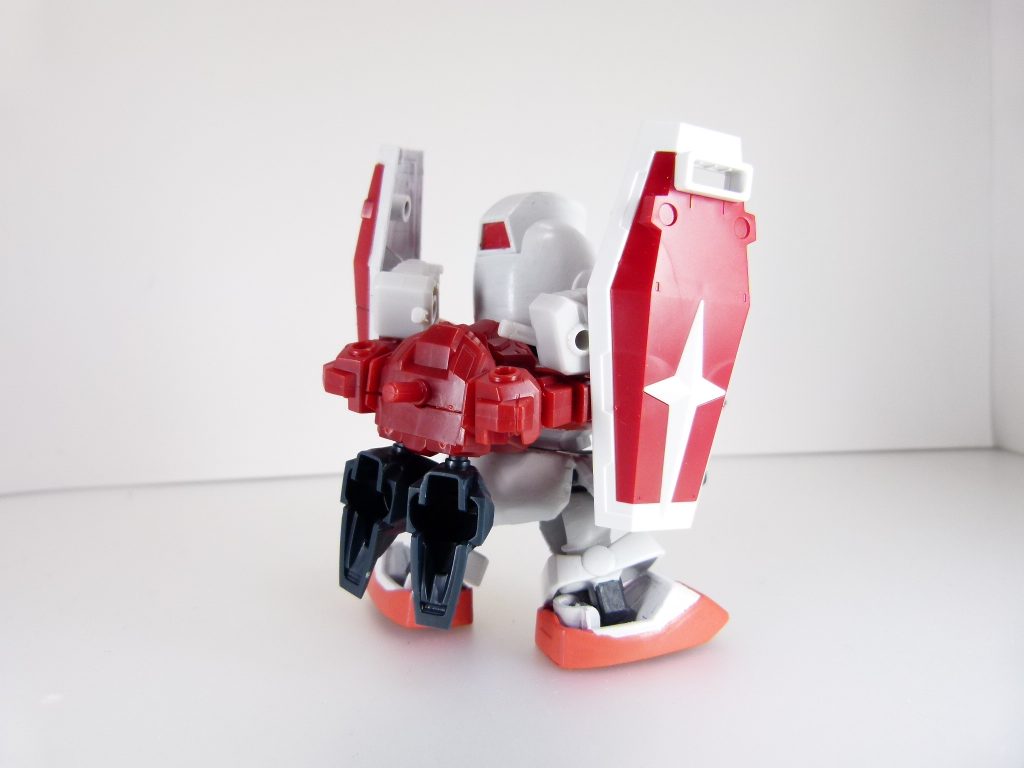 いかにもサンボルっぽい姿になりましたが、シールドはSDEXとSDCSの素組みを使った仮の物です。

「ワンダースクール」では、[ガンプラとのカスタマイズコンテストも開催中のようです](https://thewonder.it/fes/111/description/)。