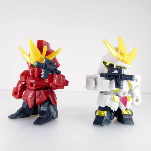 ガシャプラ　ガンダムビルドダイバーズ０１（刀槍＆ランサー）