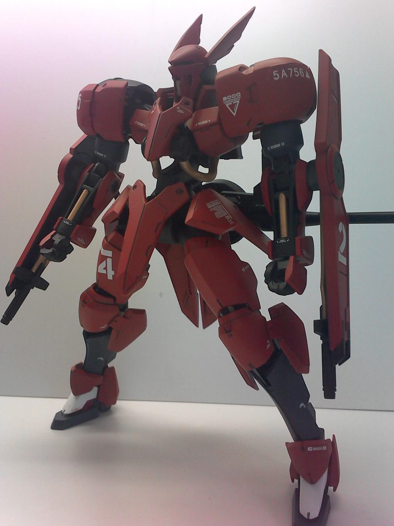 あおり。デカールは少なめにしてます。ごちゃごちゃするのでこっちの方が好みかも