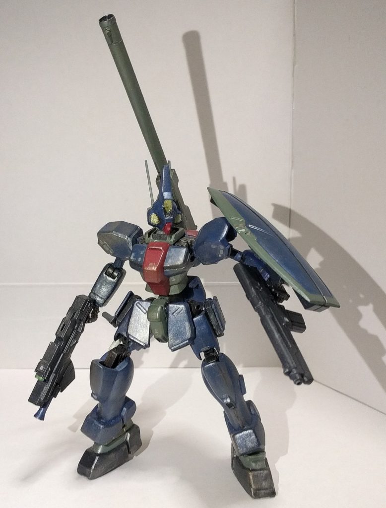 可動域はGフレームを使用しているのもあり、並のキット以上の可動域があります