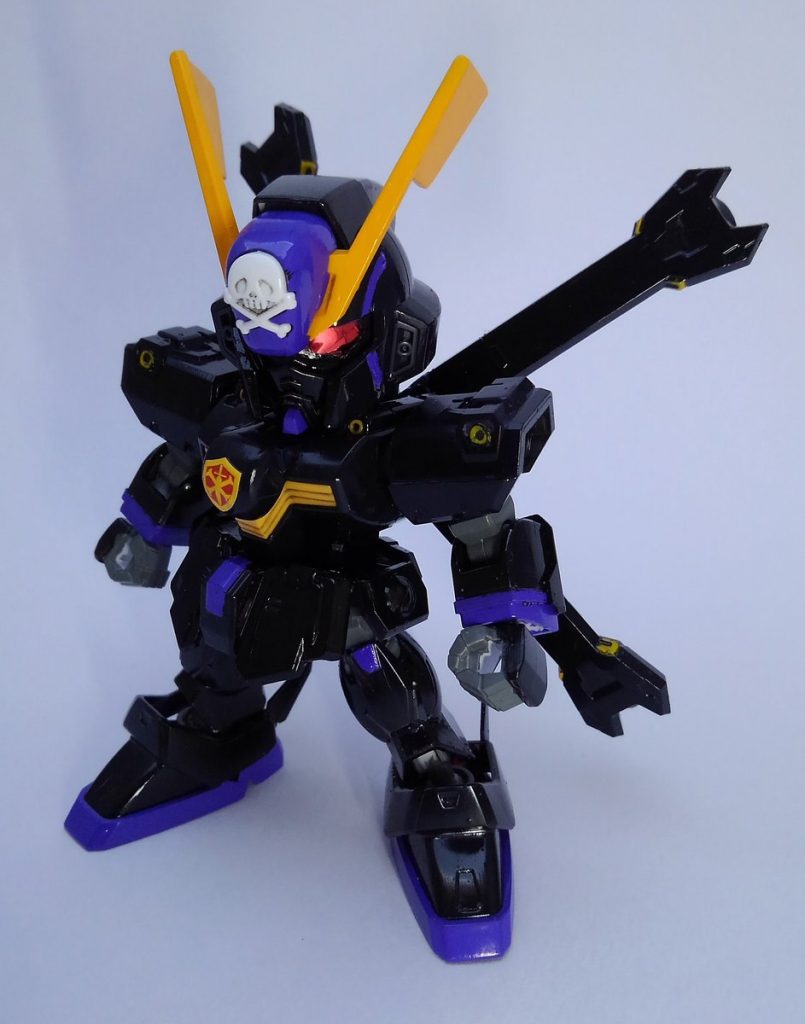 角はプラ板でそれっぽく