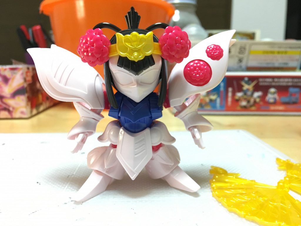 素組みはこんなのでした。