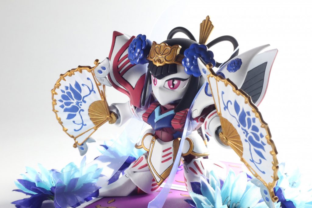 羽衣はダイソーのクリアファイルで作成。