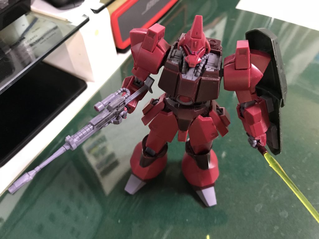 墨入れトップコートで完成