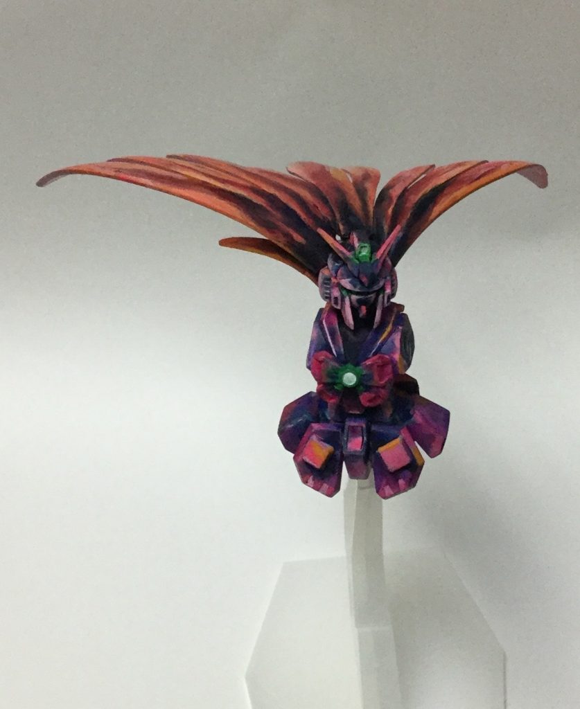 色塗りしながら組み立て中