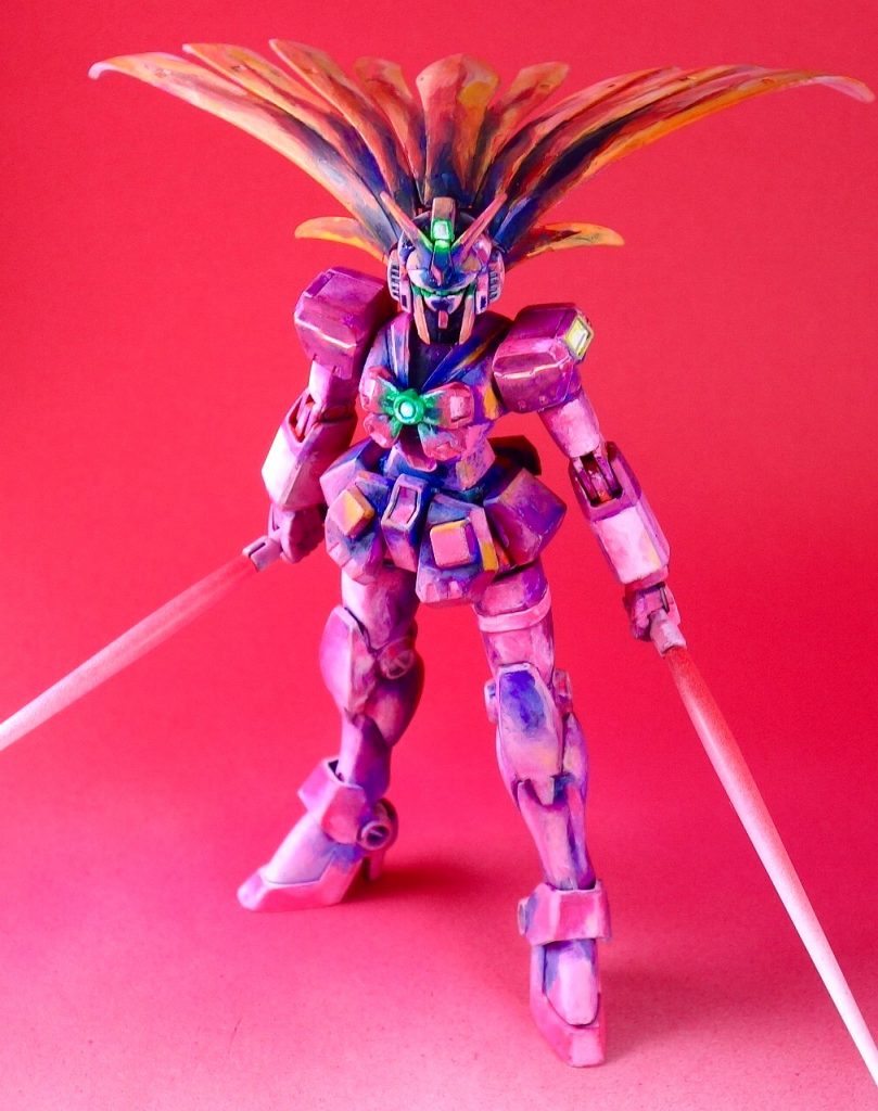 HGFC ノーベルガンダム （バーサーカーモード）–3枚目/制作者：@館長