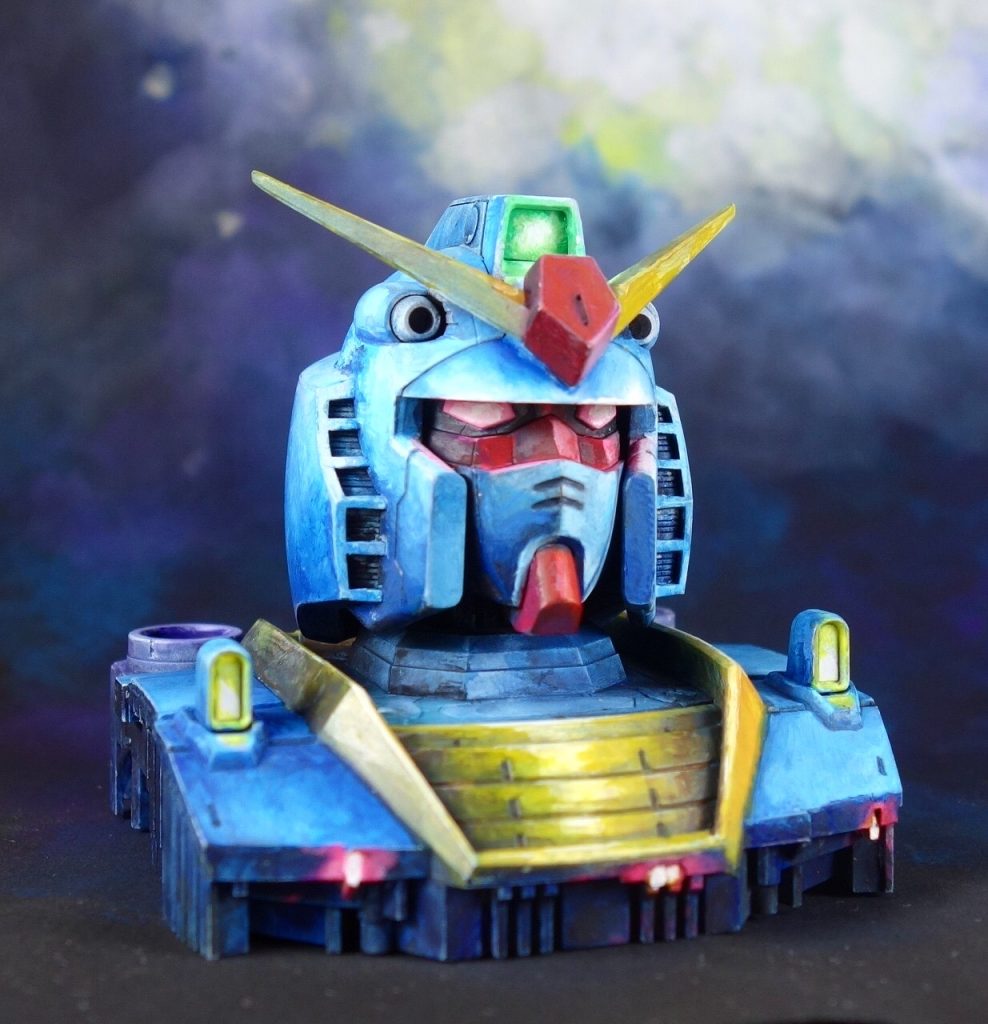 ガンダム ヘッドディスプレイ–2枚目/制作者：@館長