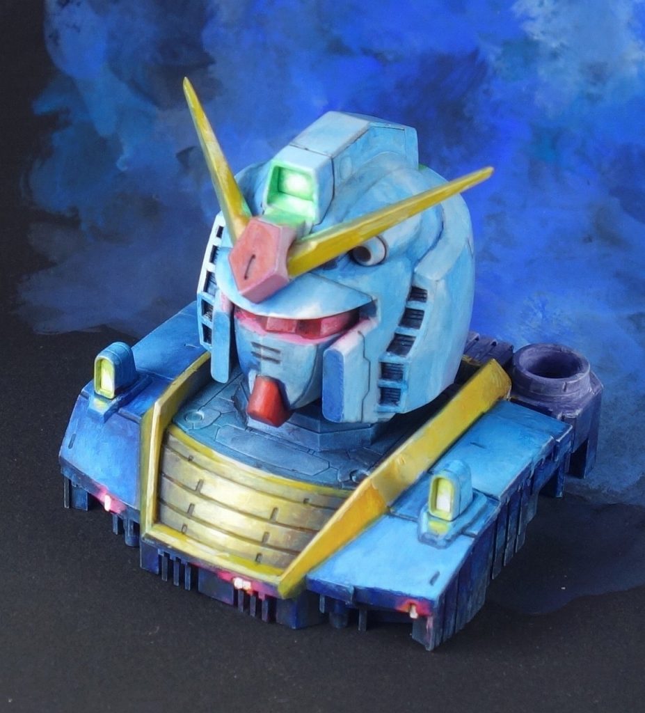 ガンダム ヘッドディスプレイ–4枚目/制作者：@館長