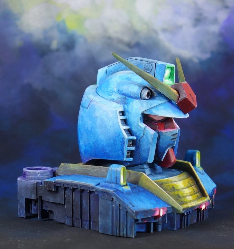 ガンダム ヘッドディスプレイ–5枚目/制作者：@館長