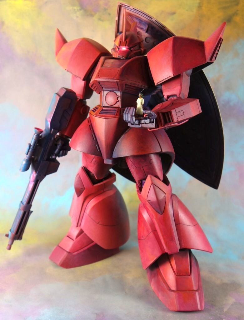 旧MG シャア専用ゲルググ–5枚目/制作者：@館長