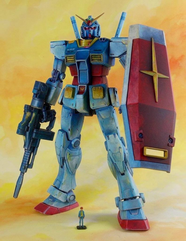 シールドを上下逆に持たせたほうがORIGINっぽい？