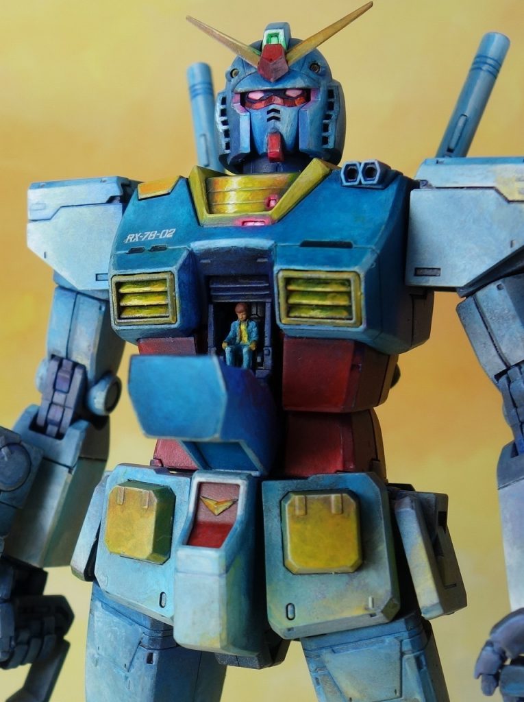 MG ガンダム ORIGIN版–3枚目/制作者：@館長