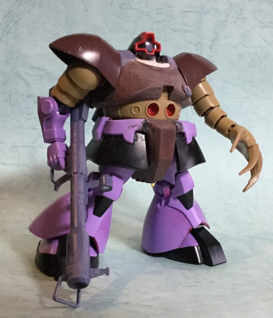 ゴックとドムのキットを組み合わせました