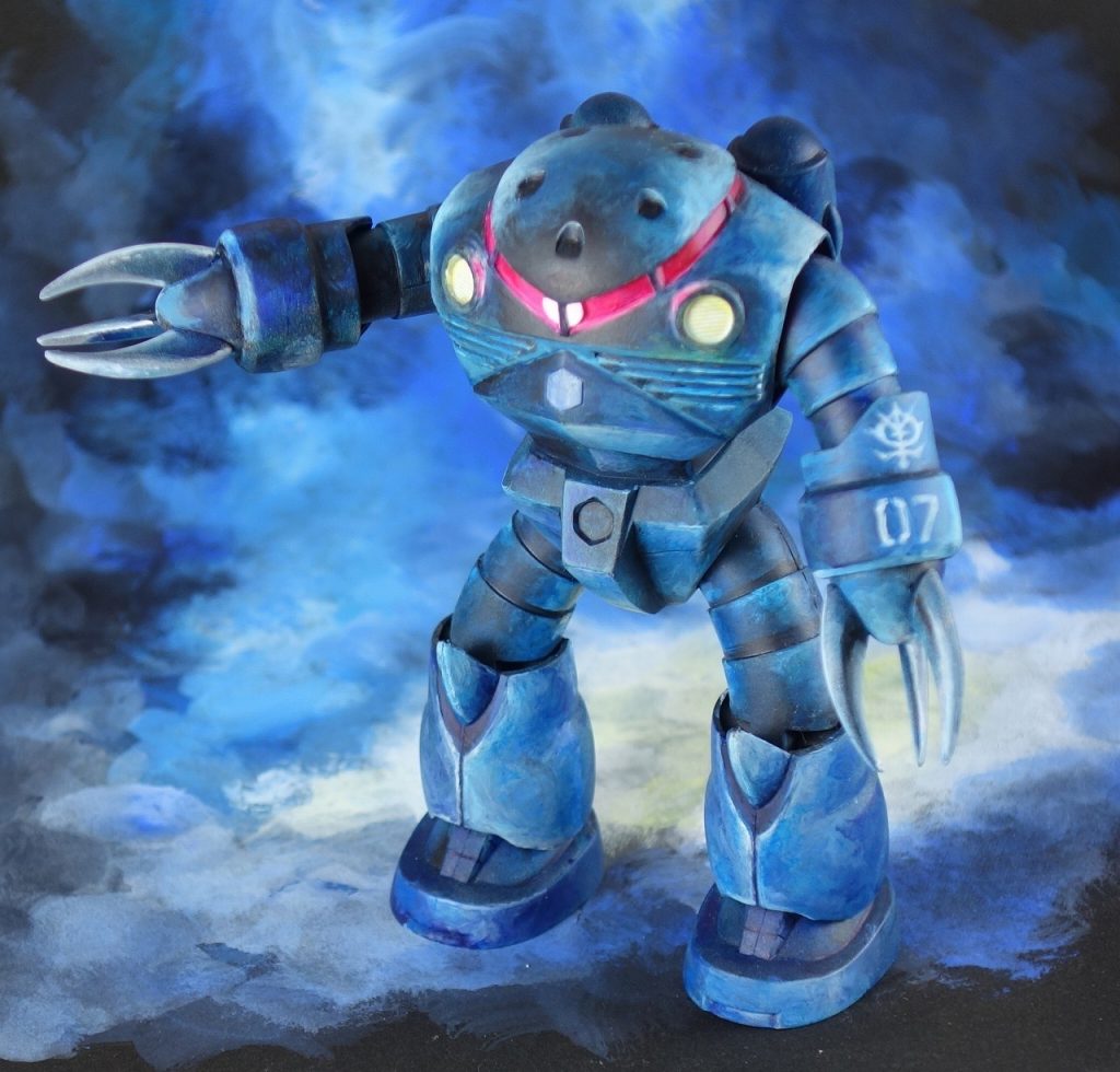 ズゴック 旧キット無改造コンペ用–7枚目/制作者：@館長