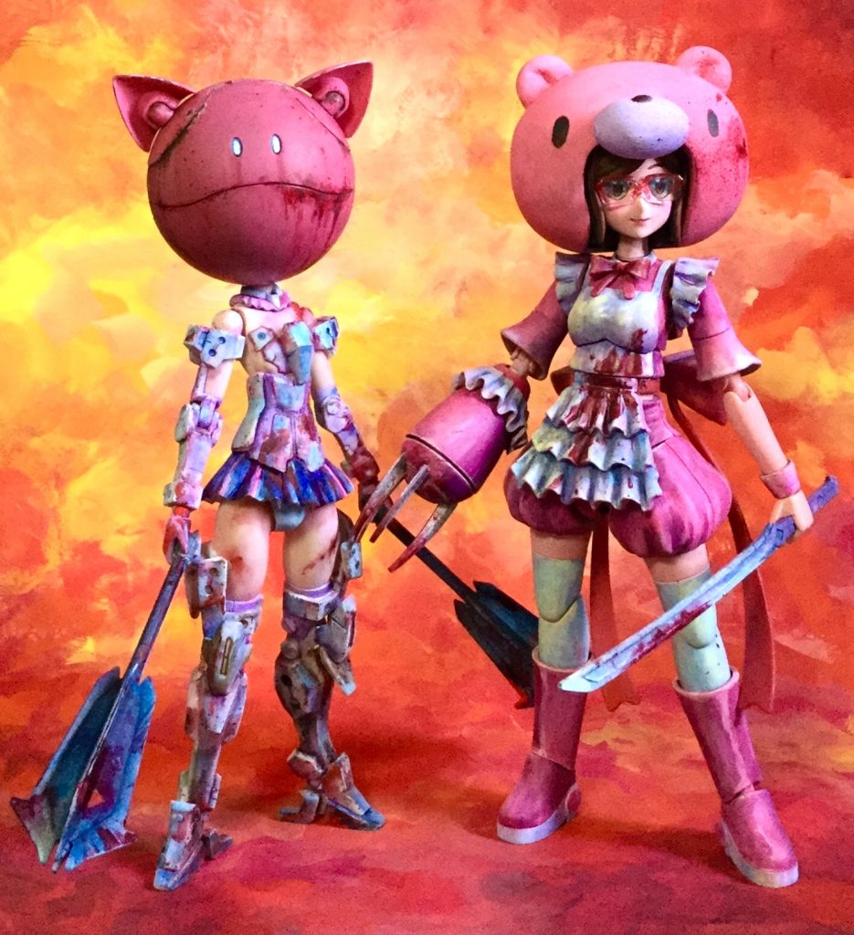 チナッガイとのツーショット
血まみれシスターズ