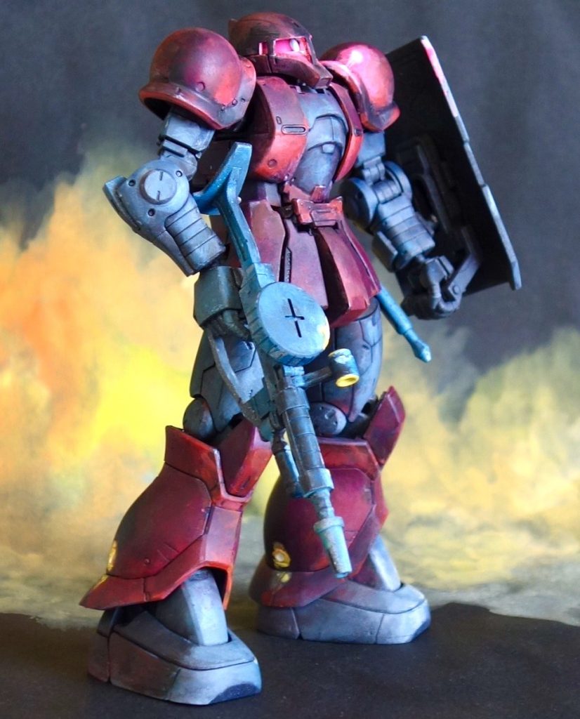 MS-05 ザクⅠ  シャア機–2枚目/制作者：@館長