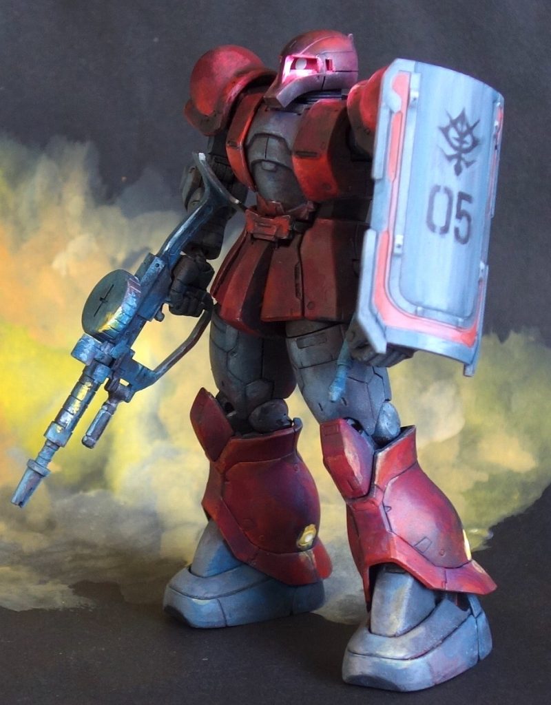 MS-05 ザクⅠ  シャア機–3枚目/制作者：@館長