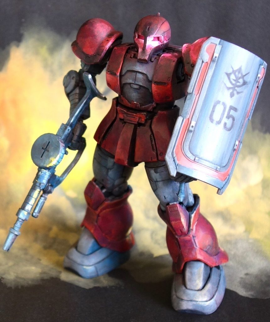 MS-05 ザクⅠ  シャア機–4枚目/制作者：@館長