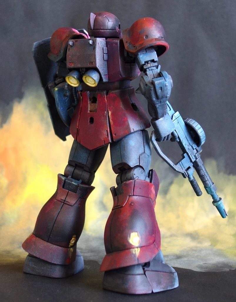 MS-05 ザクⅠ  シャア機–5枚目/制作者：@館長