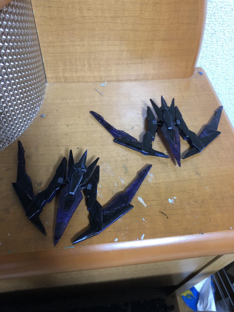 先程の武器を組み合わせるとビーム式の弓矢になります。