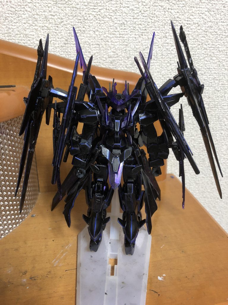 以上のアピールポイントです。次は今月末かな？発売されるガンプラ用のバイクをこの暗黒騎士用に作ってまた投稿したいと思います。