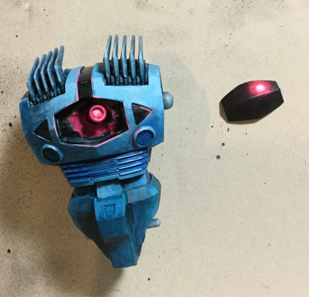 筆塗りしながら組み立て