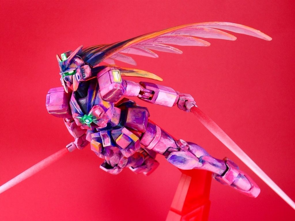 HGFC ノーベルガンダム （バーサーカーモード）–2枚目/制作者：@館長