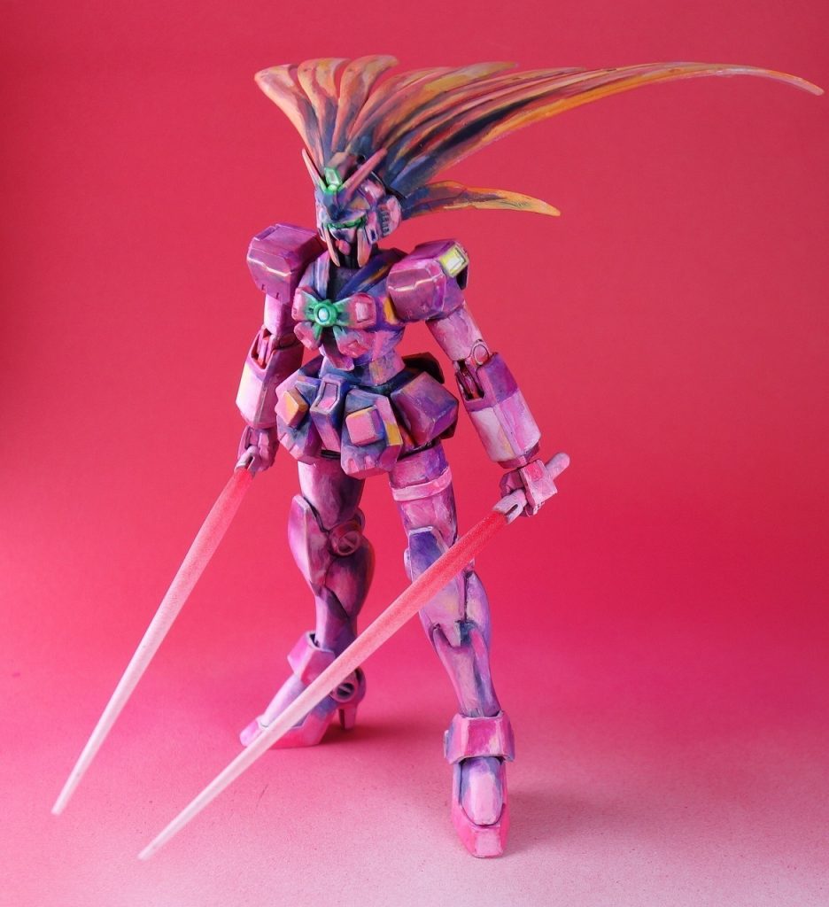 HGFC ノーベルガンダム （バーサーカーモード）–4枚目/制作者：@館長