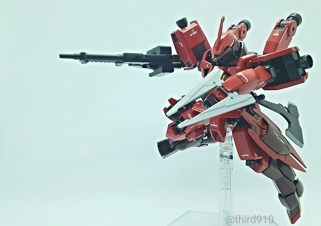 シュヴァルベグレイズ(マクギリス機) レッドカラーVer.–4枚目/制作者：マギー・サン