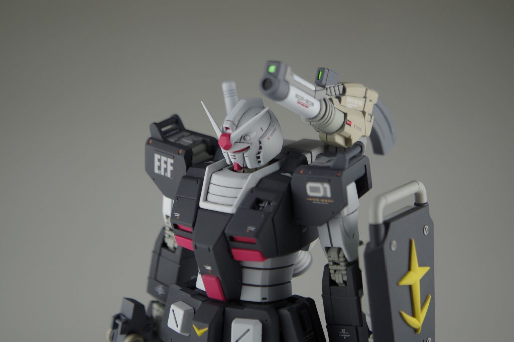 HG RX78-1（旧）プロトタイプカラーVerオリジン–6枚目/制作者：つきちゃん