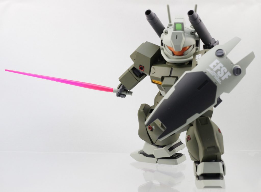 ビームサーベル構え