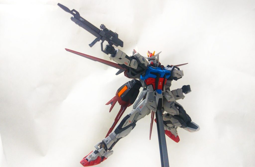 HGはストレスなくポージングが出来て、好きです