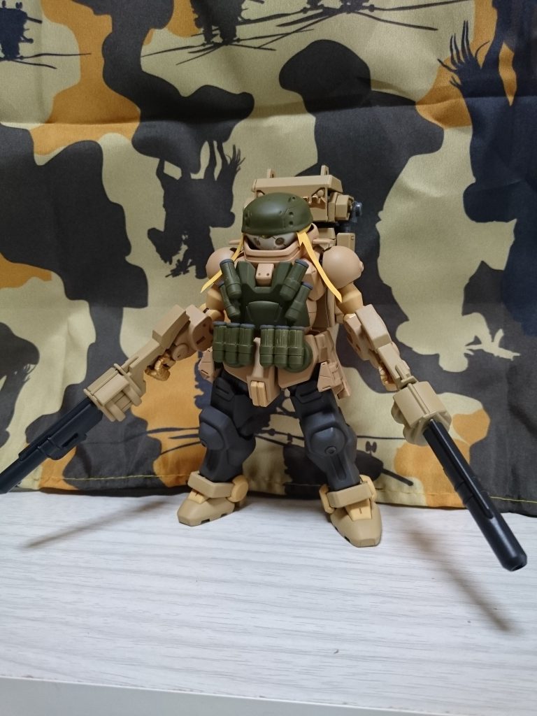 部分塗装+艶消しです。