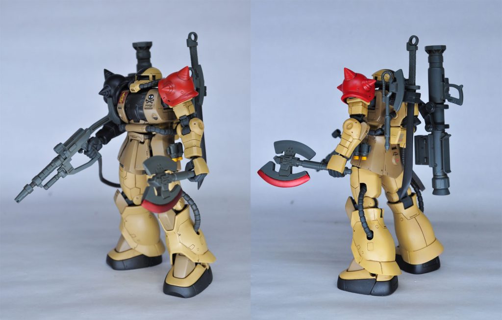 殺る気満々気味にしました。機体愛称は「キリングビッチ」