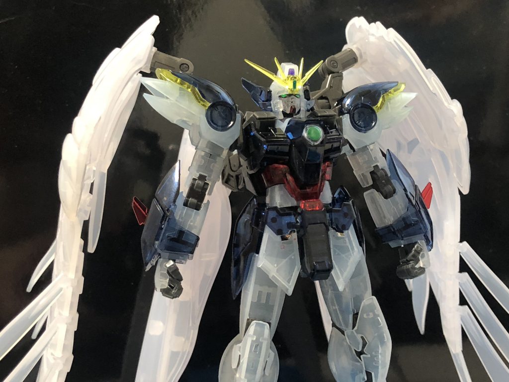 あおり視点で。力強い印象になります。