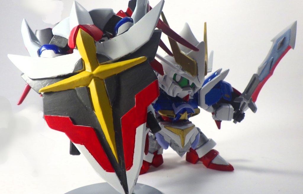 そして!今回のメインギミックである【星の盾】!
正直大きすぎました!でもこれくらいしないとハッタリはきかないのです!
すいませんギミックの都合です^p^
この盾を手に入れたことでインパルスの運命が大きく動き始める!?という妄想。