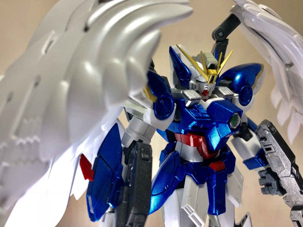 ウイングガンダムゼロ（EW版）メタリックパール仕様–2枚目/制作者：賢者