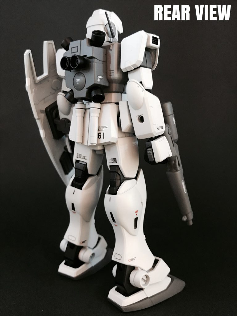 配色は全体的にグレー系で整えてオモチャ
感を払拭してみました。
（ホワイト部分も実はライトグレーを使用
してます。)