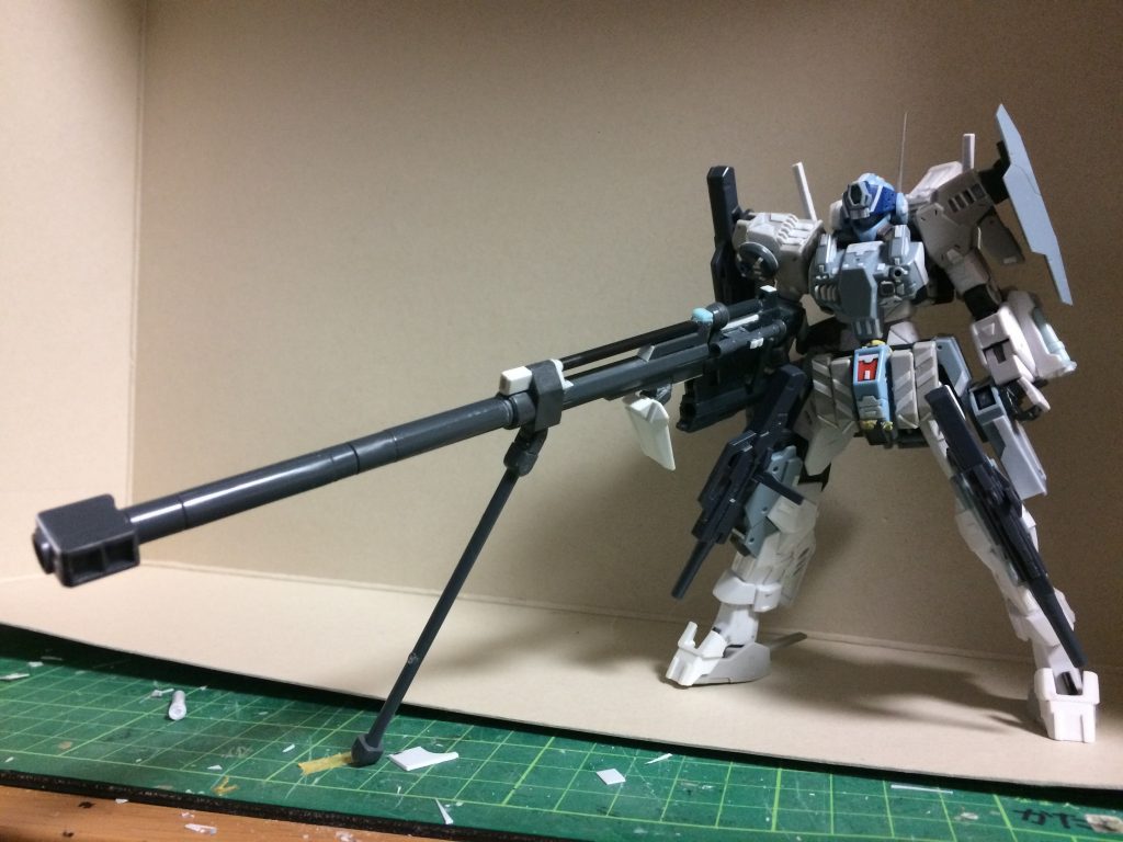 ディテールや武器も色々考え中…