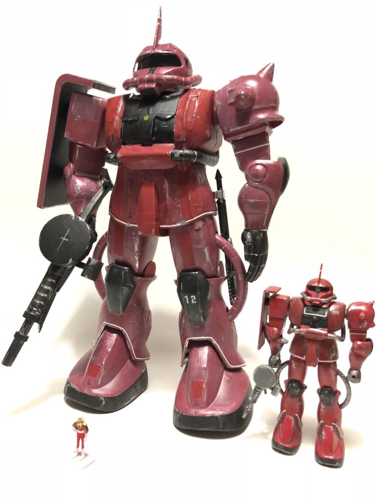 1/144シャアザクと比較
 
うん!デカい!!