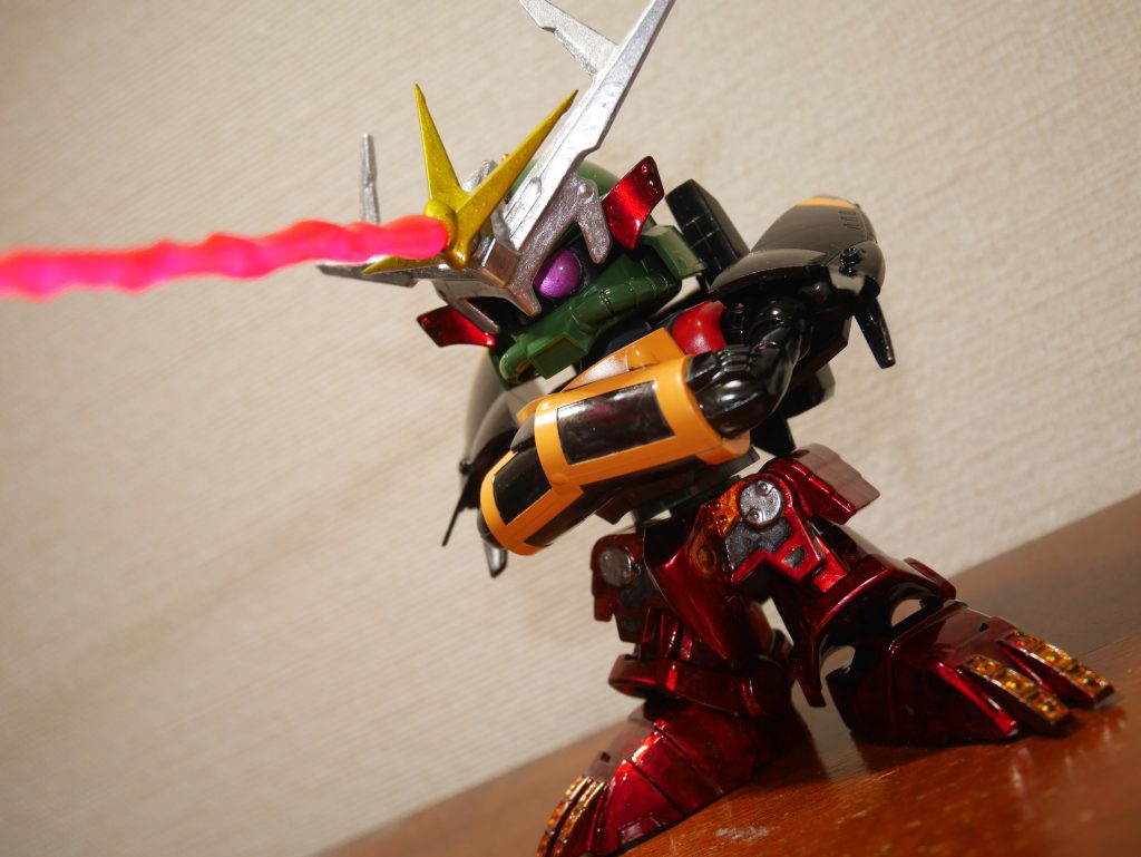 バスタービームならぬザクビーム