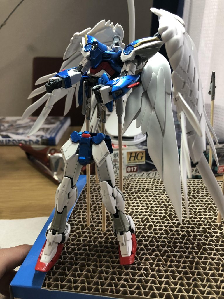 ウイングガンダムゼロ（EW版）メタリックパール仕様–3枚目/制作者：賢者