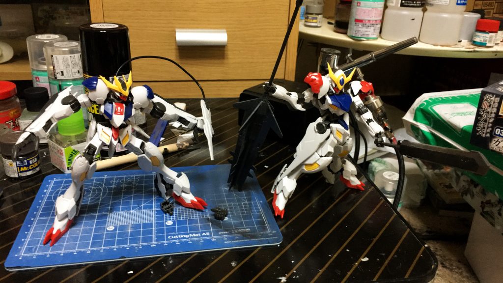 素組み。 ルプスも一緒に買いました^ ^
なんかに使えるかと思ったら互換性ないんですね^^;