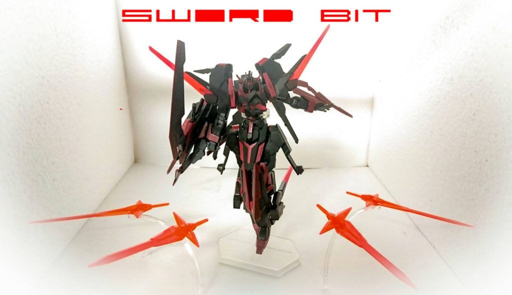 ・ADr-06 エゼルビットサイドリアアーマーに装備された三形態へと変形する万能ビット。全形態がスタン効果を持っており、敵の足止めを目的としている。自機の手の届く範囲内でのみ形態変更が可能で、敵に接近させた状態では形態変更はできない。・エゼルビット/ガンビット形態遠隔操作でスタン効果のあるビーム弾丸を連射する。・エゼルビット/ソードビット形態単にソードビットとも呼称される。遠隔操作で突き刺してスタンさせる他、直接手で持っての攻撃も可能。