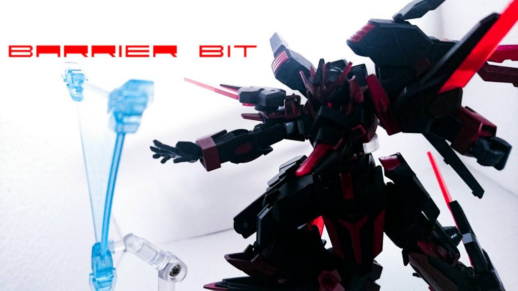 ・エゼルビット/バリアー形態三機でフォーメーションを行わせることで小型ビームバリアを発生させる。また、バリアは壁としても使用可能でバリアに敵を叩きつけてスタンさせたりビームを防ぎながら突撃させる。