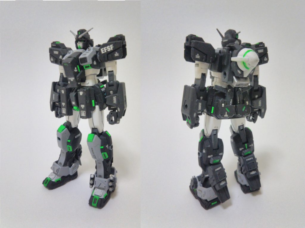 軽装備時
バックパックにGNドライヴを搭載