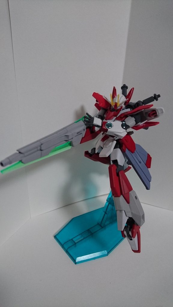 ライフルはGNソードIIブラスターに変更しました