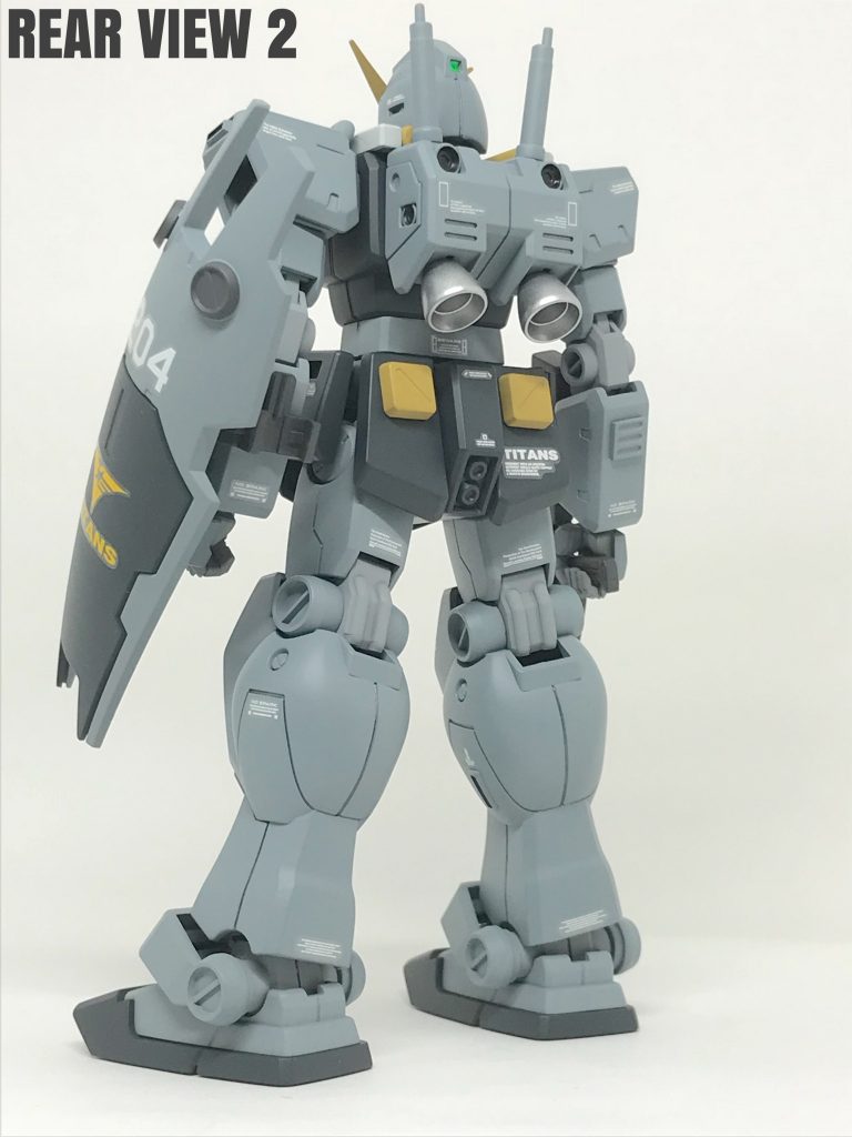 当機の目的はマークⅡと同じで、『ガンダム
神話』を利用してのプロパガンダです。
(一年戦争を勝利に導いたガンダムを自軍に
取り込む事で、ティターンズに『正義あり』
と民衆に思わせる事が目的。)