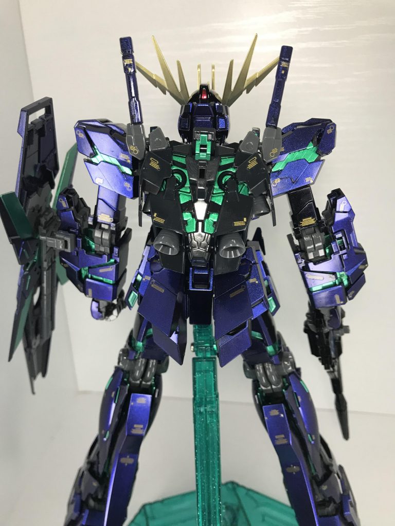 MG バンシィ ver.ka 「青から紫へ」プリズム&覚醒カラーリング–7枚目/制作者：モルガナ